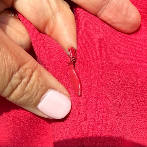 Vince Camuto Pink Sheath Dress with Bell Sleeves Women’s Size 6 - Picture 6 of 6